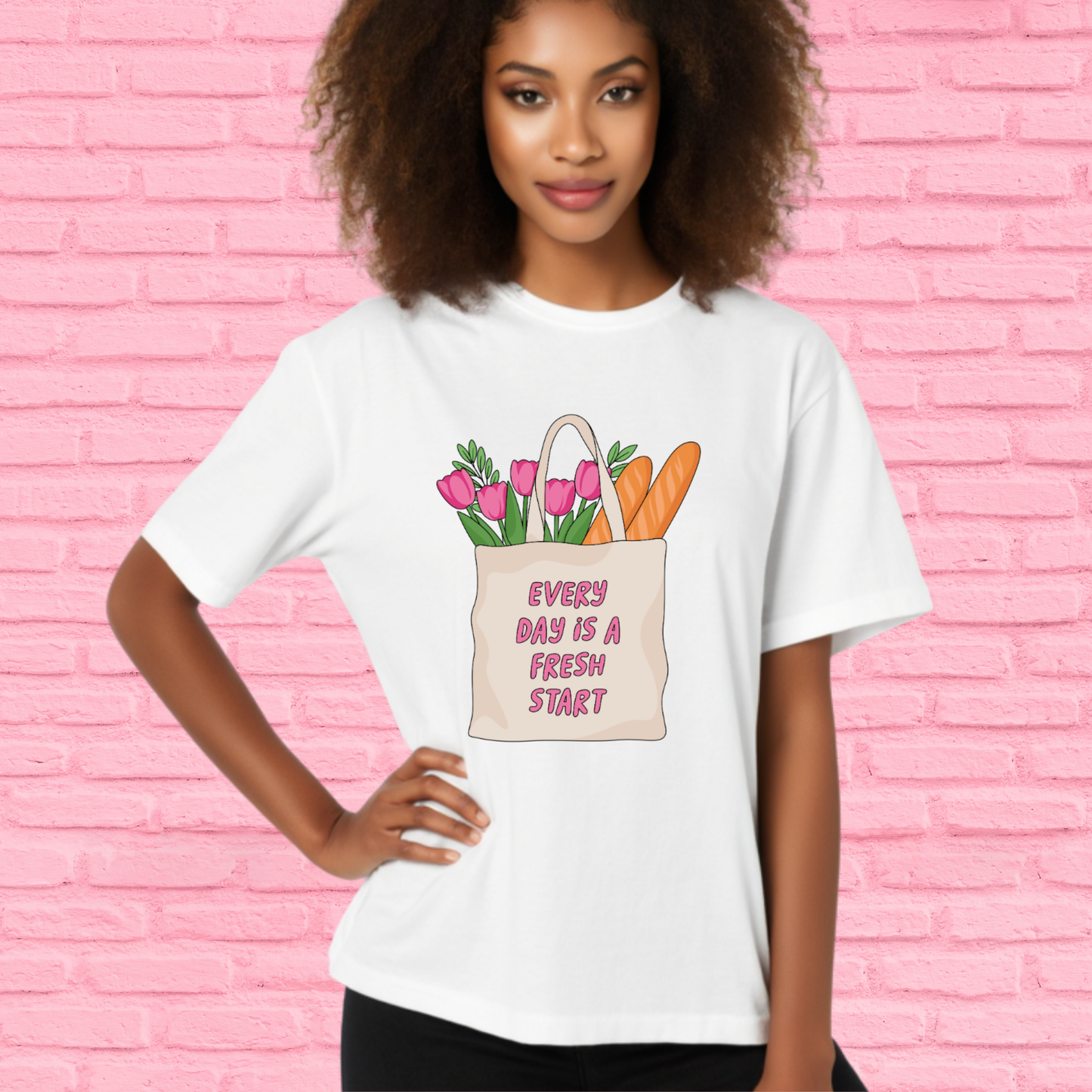 Every Day Is a Fresh Start Cotton Tee